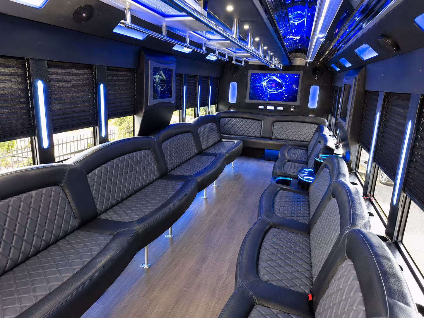 hit every photo stop in your toledo party bus before the dance