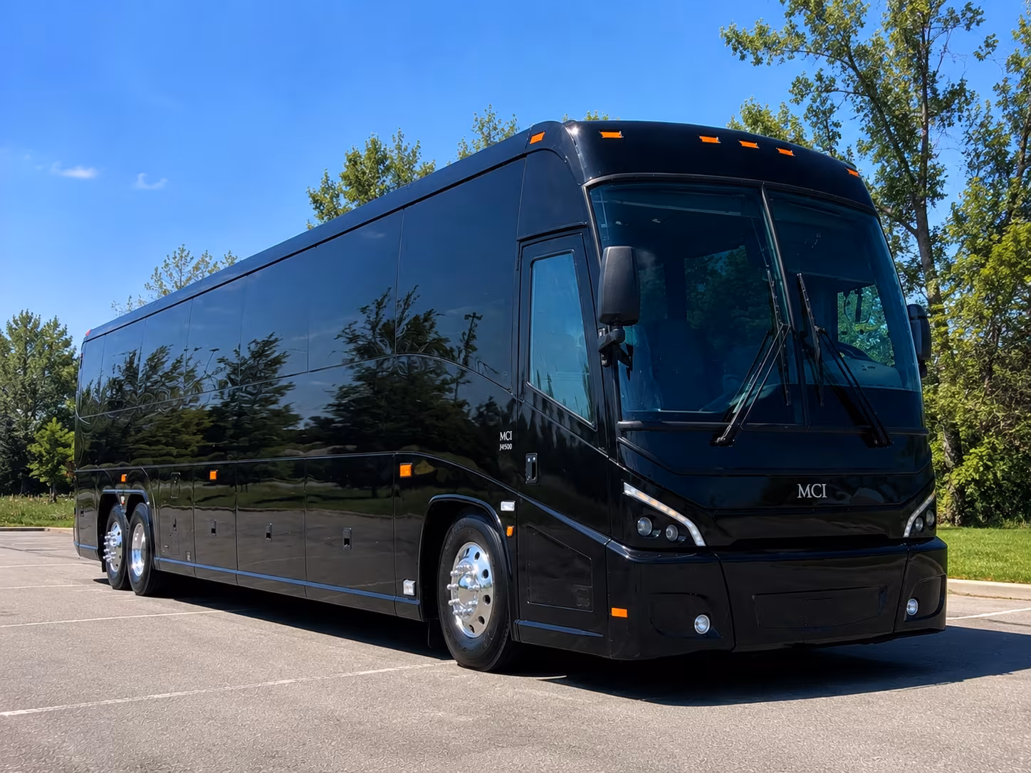 toledo bus rental service area