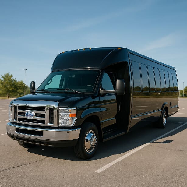 Toledo Shuttle Bus Rentals 18 Passenger Shuttle Bus