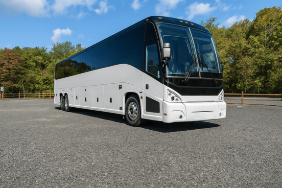 Toledo Shuttle Bus Rentals 56 Passenger Shuttle Bus